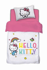 HOMESTYLE - סט מצעים הלו קיטי כותנה 200X120 דגם סאנשיין - MASHBIR//365