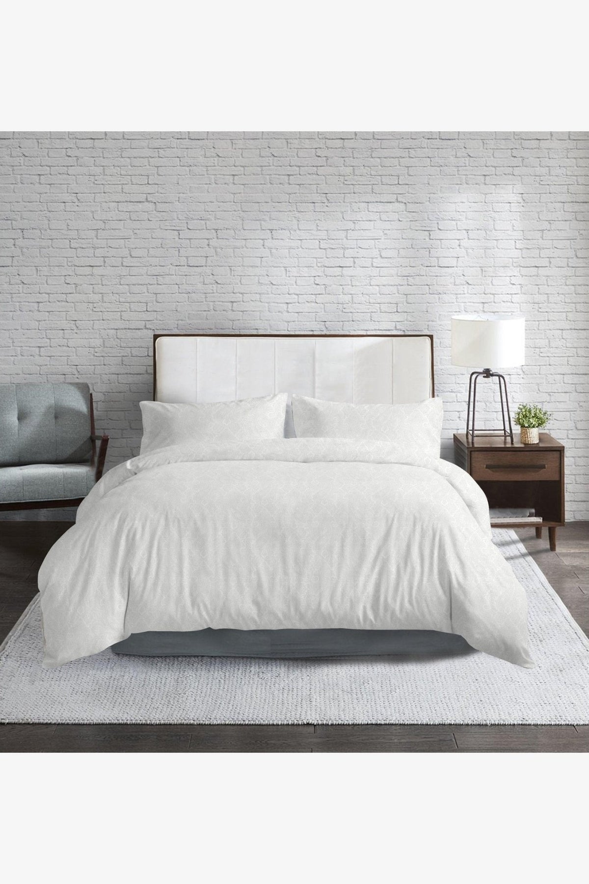 KENNETH COLE - סט מצעים יחיד 90/200 ס"מ כותנה סאטן דגם Daria - MASHBIR//365