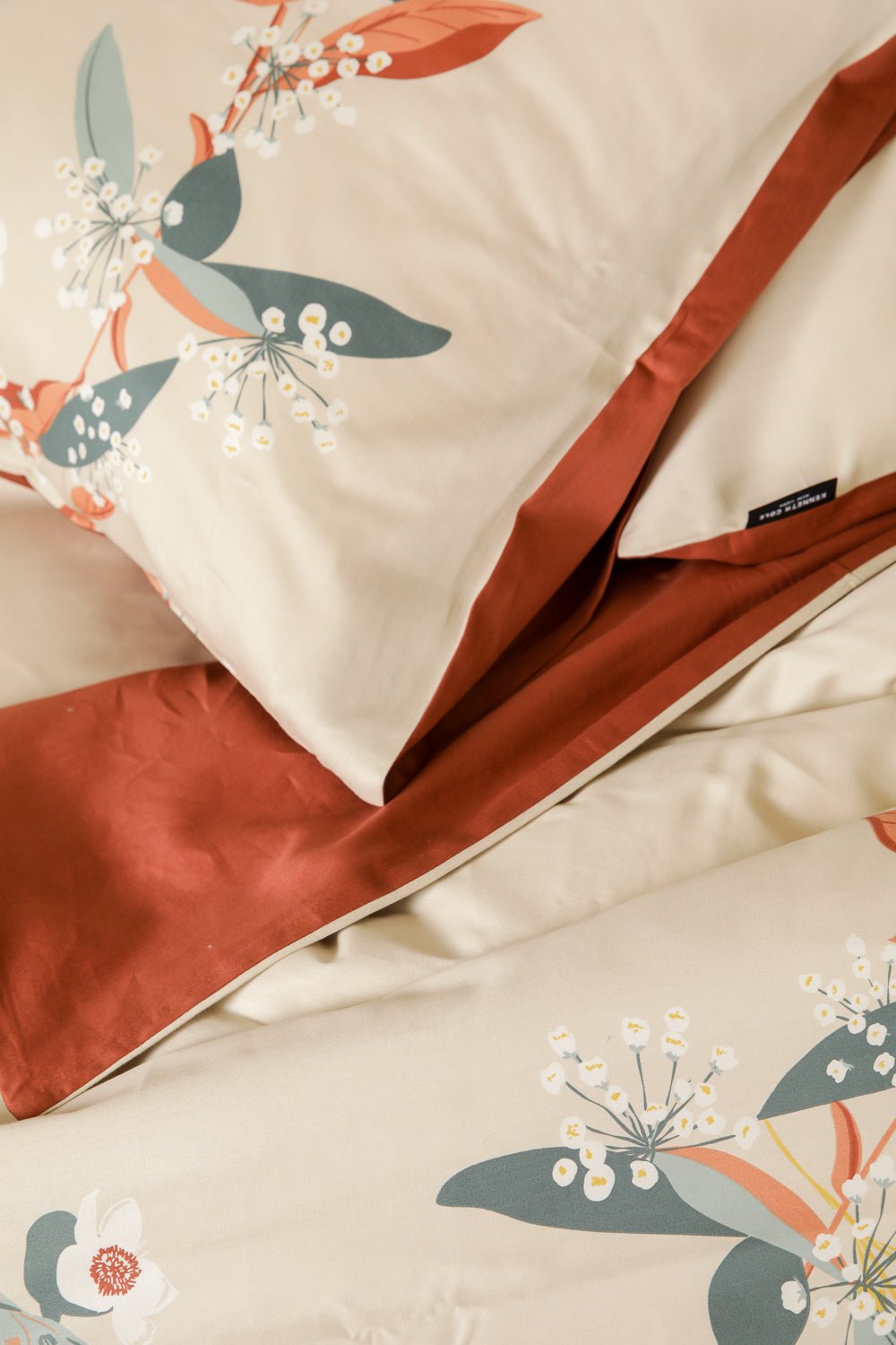 KENNETH COLE - סט מצעים יחיד 90/200 ס"מ כותנה סאטן דגם vera - MASHBIR//365