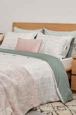 REPLAY - סט מצעים יחיד 90/200 כותנה סאטן כותנה דגם ברוקלין - MASHBIR//365