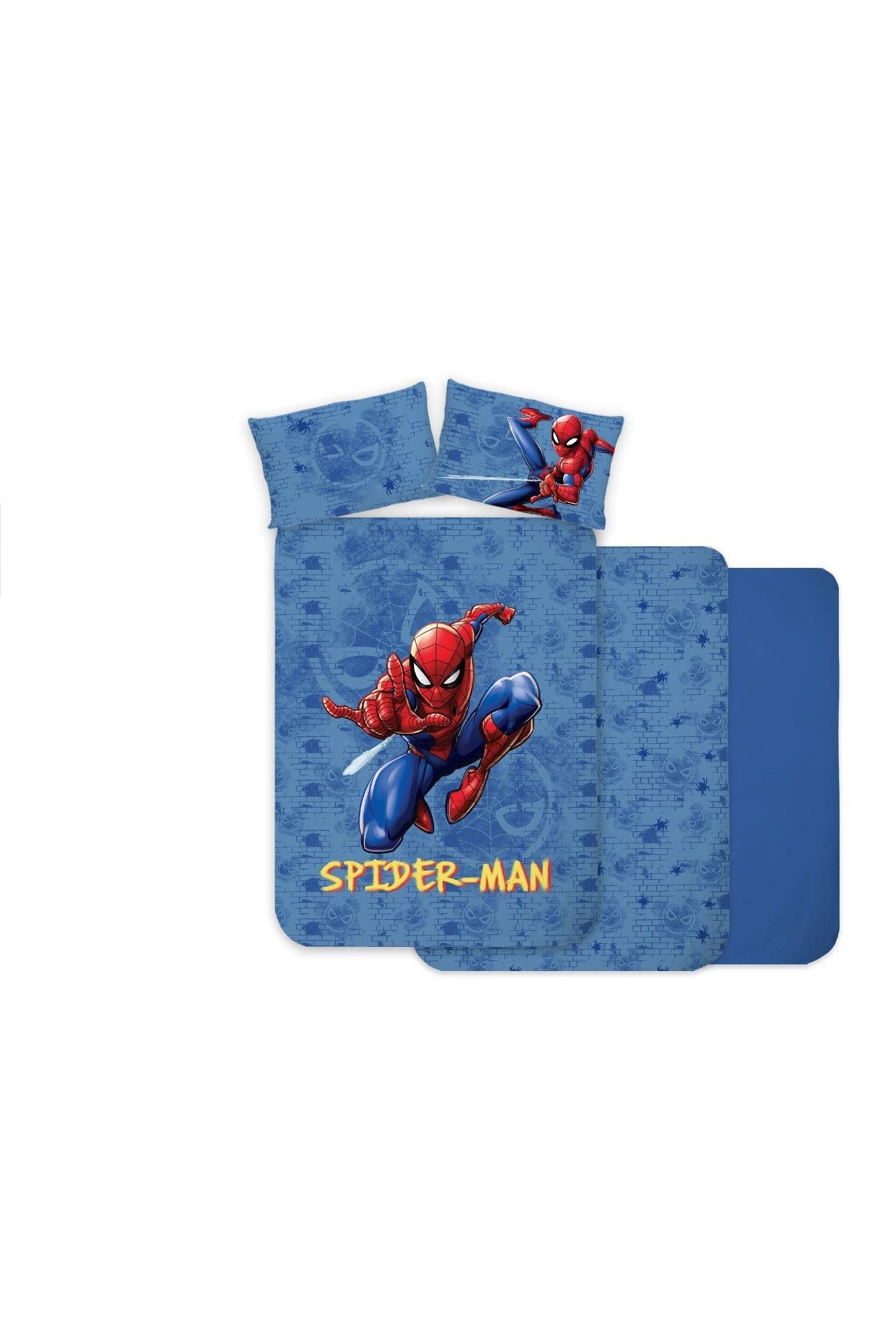 DISNEY - סט מצעים לילדים 120/200 כותנה דגם SPIDERMAN - MASHBIR//365