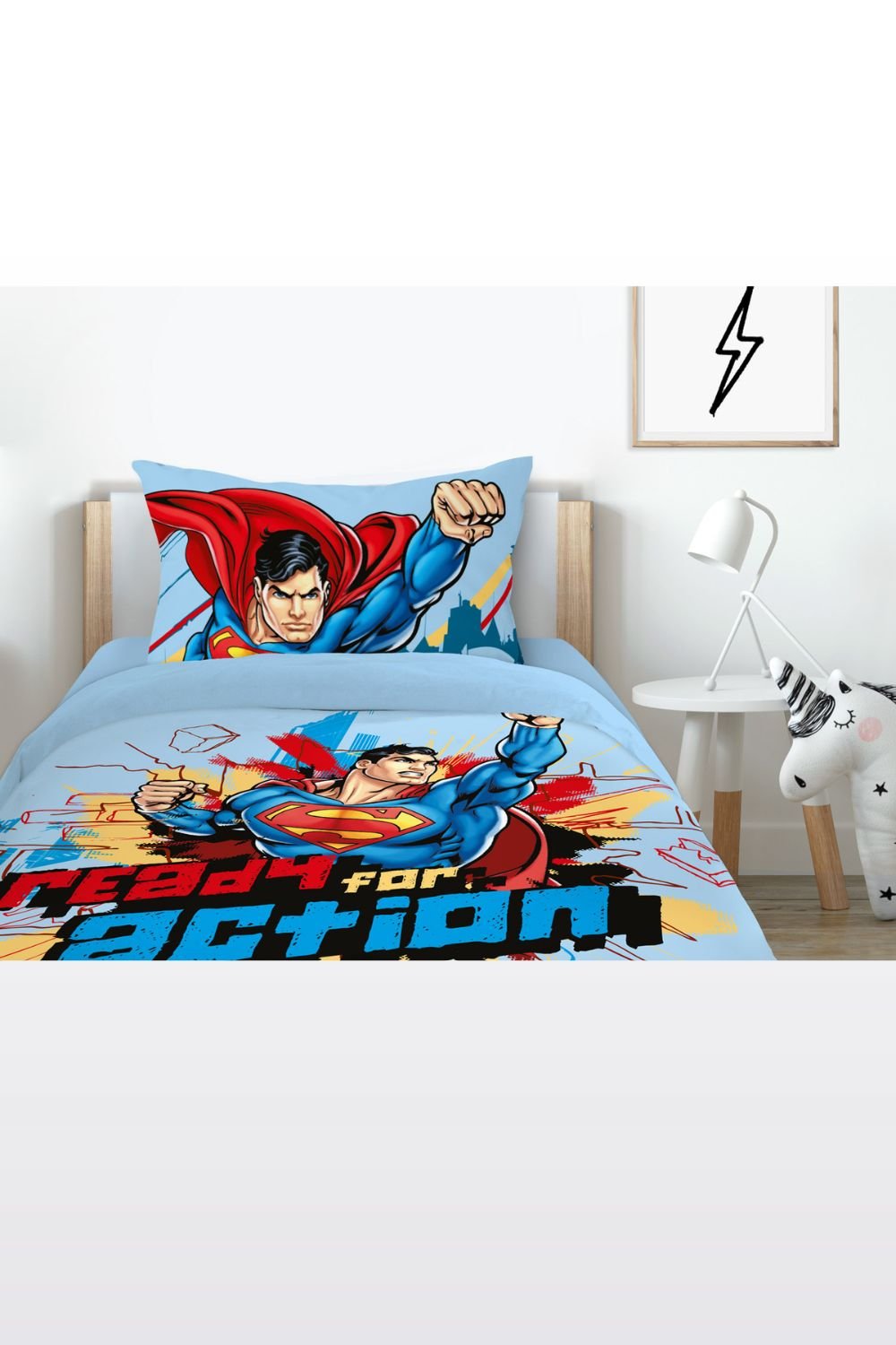 Red Chilli - סט מצעים למיטת מעבר SUPERMAN - MASHBIR//365