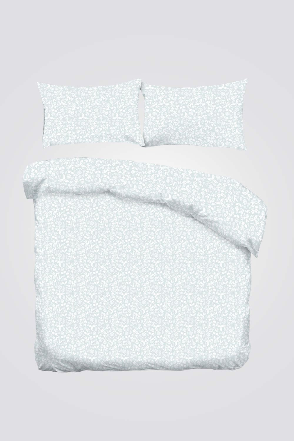 Private Collection - סט מצעים מיטה וחצי 120/200 ס"מ דגם אגם גוון לבן - MASHBIR//365