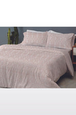 Private Collection - סט מצעים מיטה וחצי 120/200 ס"מ כותנה דגם SOPHIE בגוון ורוד - MASHBIR//365