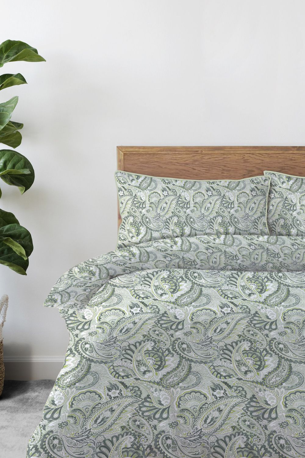 REPLAY - סט מצעים מיטה וחצי 120/200 כותנה דגם ברגמונט - MASHBIR//365