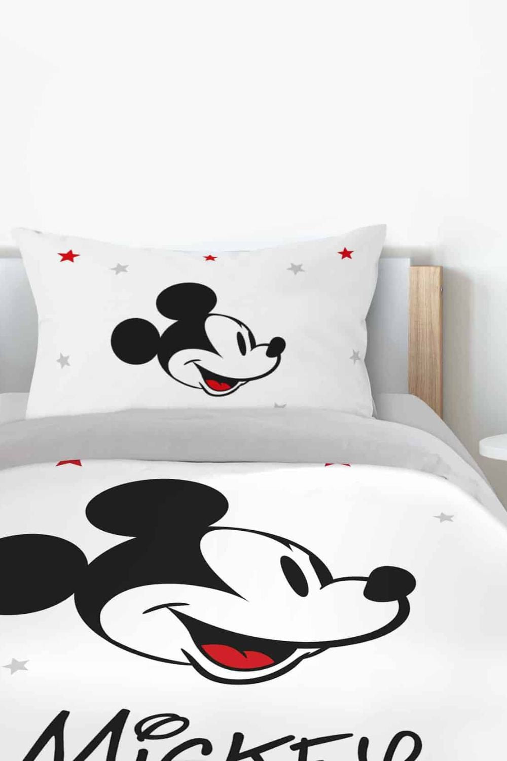 DISNEY - סט מצעים מיטה וחצי לילדים MICKEY כוכבים - MASHBIR//365