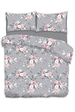 Private Collection - סט מצעים מיטה זוגית 160/200 ס"מ דגם ADELE גוון אפור - MASHBIR//365