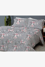 Private Collection - סט מצעים מיטה זוגית 160/200 ס"מ דגם ADELE גוון אפור - MASHBIR//365