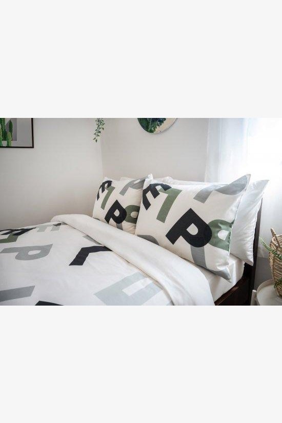 REPLAY - סט מצעים מלא כותנה דגם GREEN ROTARY 180/200 - MASHBIR//365