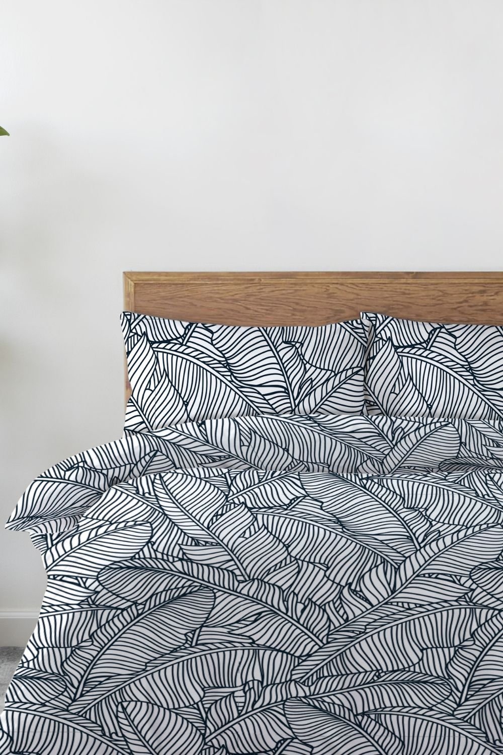 REPLAY - סט מצעים זוגי 160/200 סאטן כותנה דגם פרדייז - MASHBIR//365