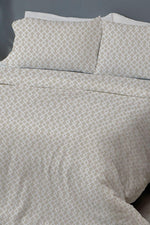 Private Collection - סט מצעים זוגי 160/200 ס"מ דגם SHON גוון בז - MASHBIR//365