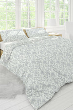 Private Collection - סט מצעים זוגי 160/200 ס"מ פלנל דגם BLUE FLOWERS - MASHBIR//365