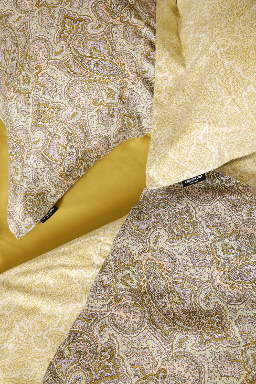 KENNETH COLE - סט מצעים זוגי 160/200 ס"מ כותנה סאטן דגם EMPIRE - MASHBIR//365