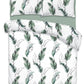 Private Collection - סט מצעים זוגי רחב 180/200 ס"מ DEAN גוון לבן ירוק - MASHBIR//365 - 2