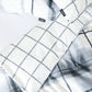 KENNETH COLE - סט מצעים זוגי רחב 180/200 ס"מ כותנה סאטן דגם B&W Checks - MASHBIR//365 - 2