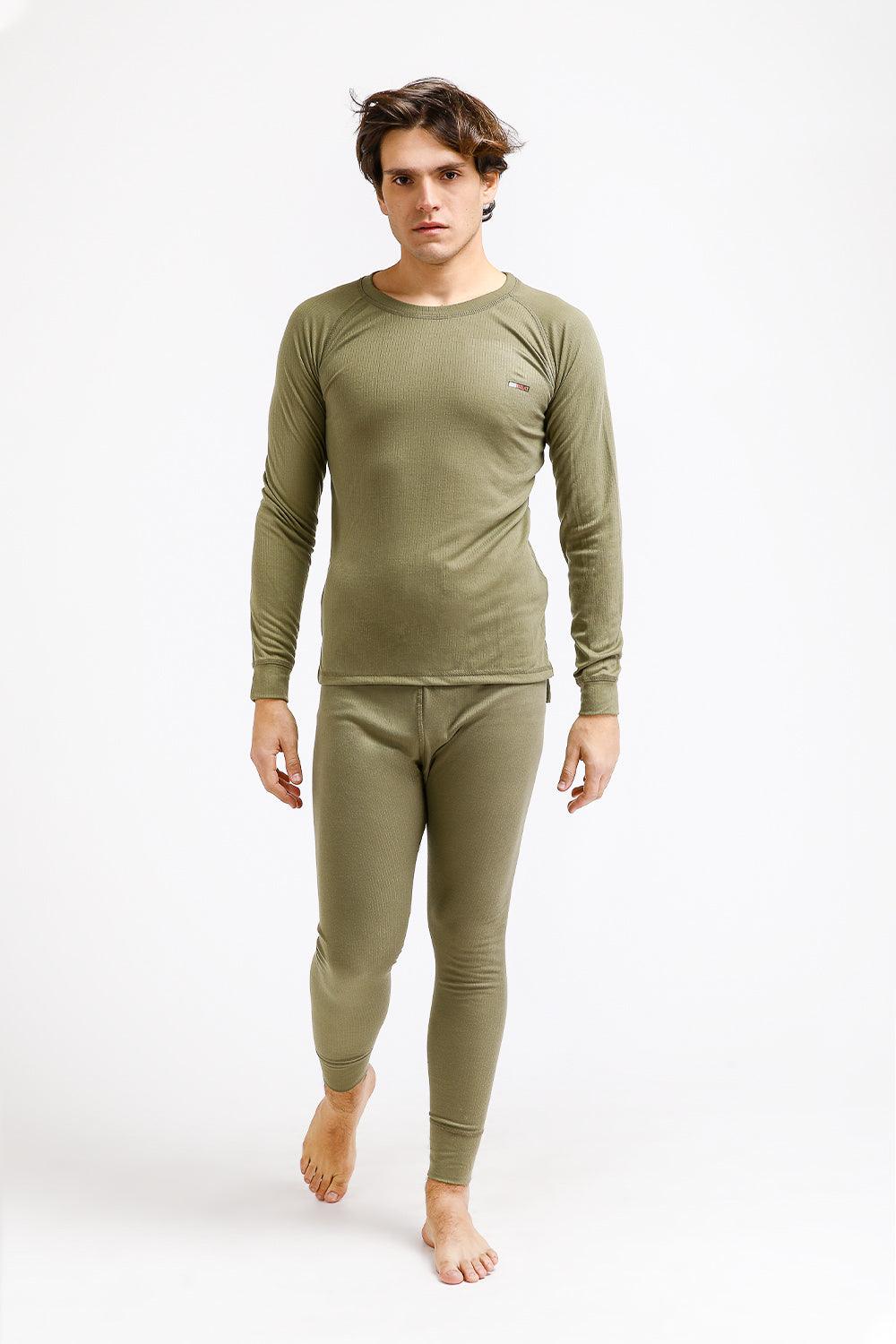 COOL 32 - סט מלא של ביגוד תרמי בצבע זית - MASHBIR//365