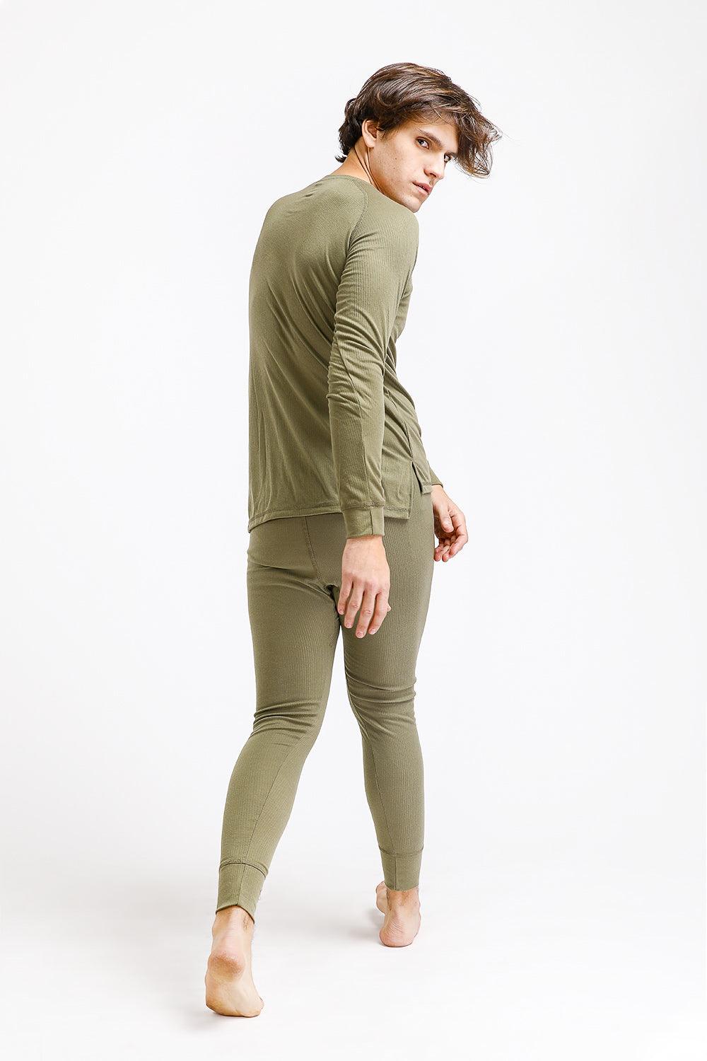 COOL 32 - סט מלא של ביגוד תרמי בצבע זית - MASHBIR//365