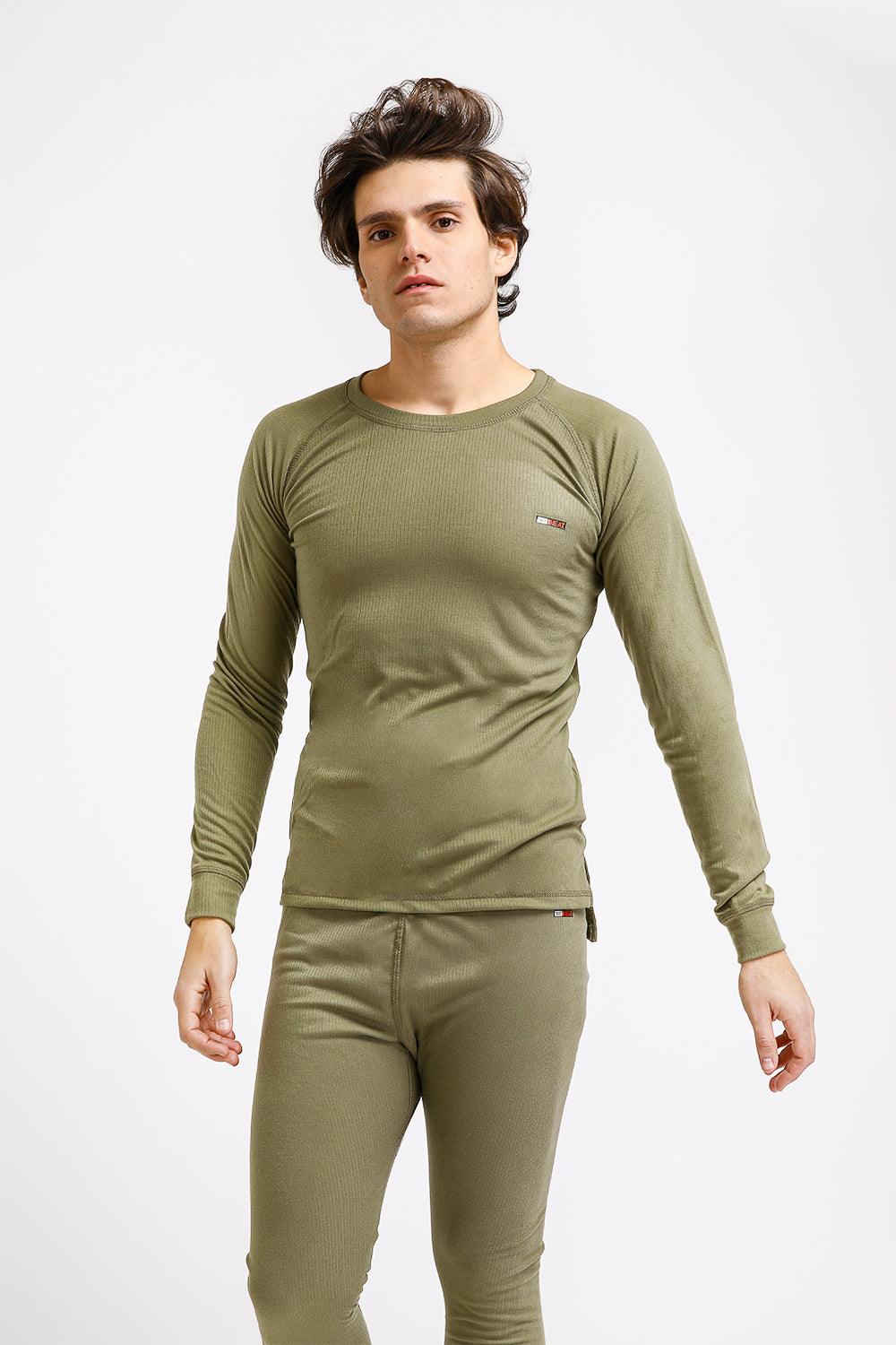 COOL 32 - סט מלא של ביגוד תרמי בצבע זית - MASHBIR//365