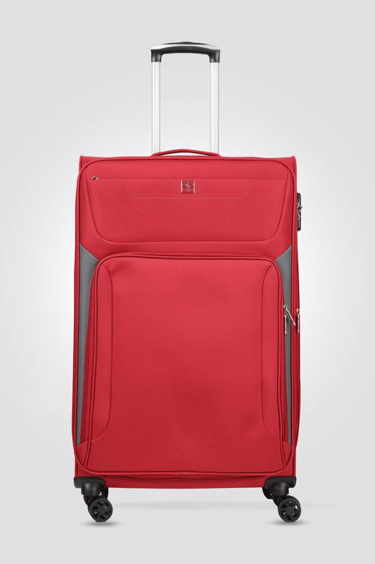 SANTA BARBARA POLO & RAQUET CLUB - סט מזוודות FLORIDA בצבע אדום - MASHBIR//365