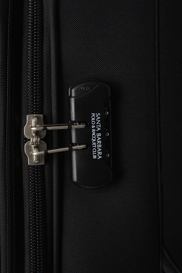 SANTA BARBARA POLO & RAQUET CLUB - סט מזוודות FLORIDA בצבע שחור - MASHBIR//365