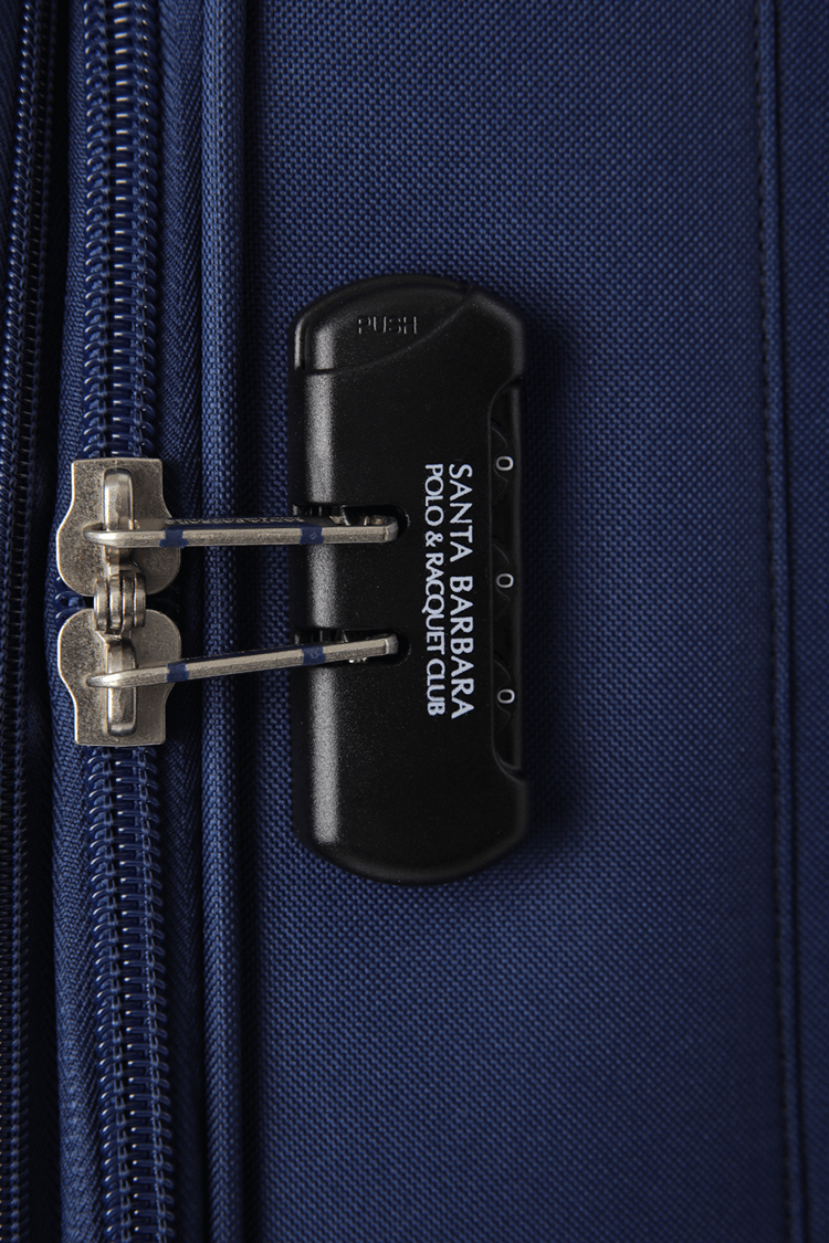 SANTA BARBARA POLO & RAQUET CLUB - סט מזוודות FLORIDA בצבע כחול - MASHBIR//365