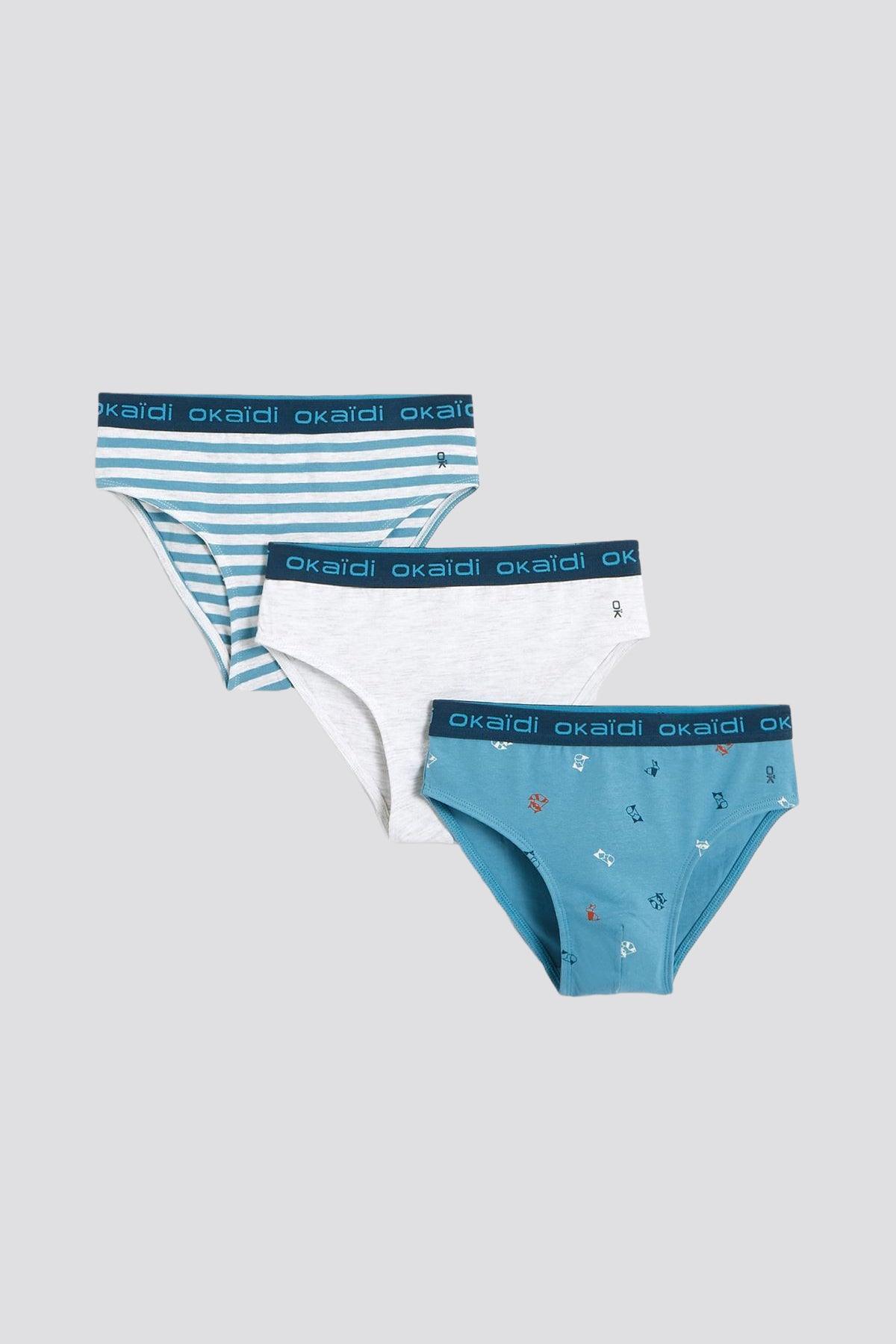 OKAIDI - סט שלושה תחתונים לילדים - MASHBIR//365