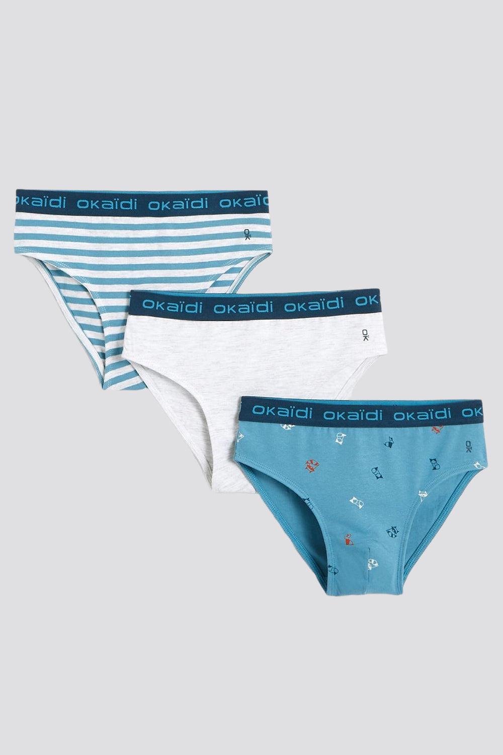 OKAIDI - סט שלושה תחתונים לילדים - MASHBIR//365