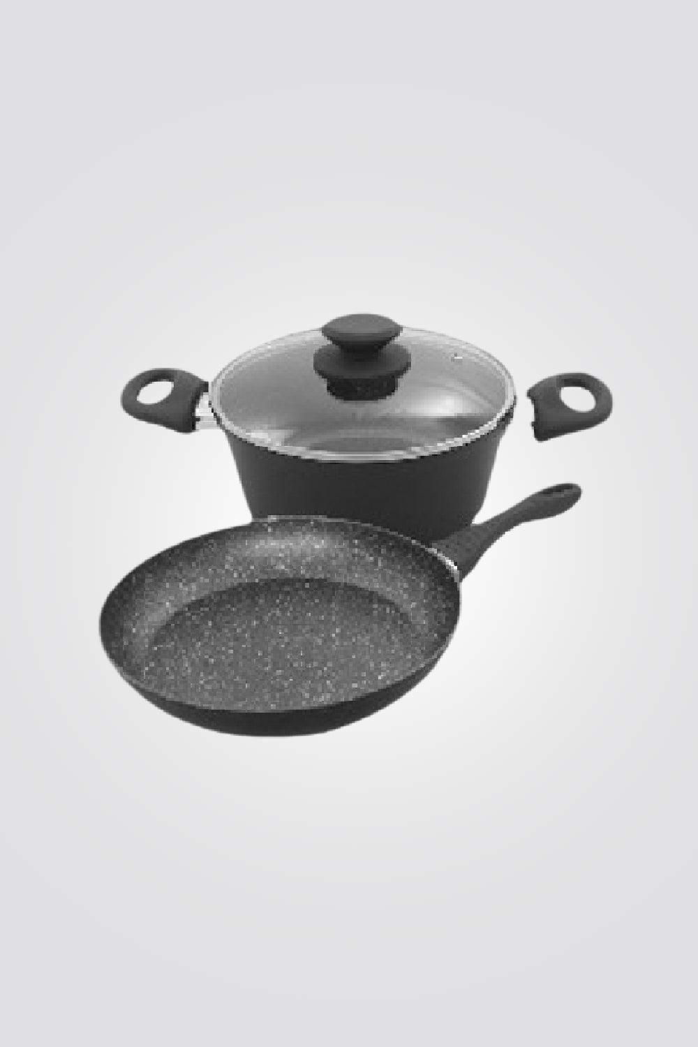 PYREX - סט סיר 24 ס"מ + מחבת 24 ס"מ Everyday - MASHBIR//365