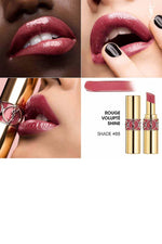 Yves Saint Laurent - שפתון ROUGE VOLUPTE SHINE מועשר בלחות גימור מבריק - MASHBIR//365