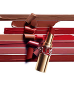 Yves Saint Laurent - שפתון ROUGE VOLUPTE SHINE מועשר בלחות גימור מבריק - MASHBIR//365