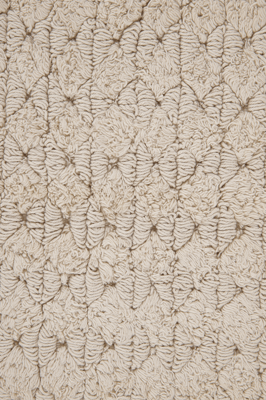 KENNETH COLE - שטיח אמבט ארוג כותנה 50/80 בצבע בז' - MASHBIR//365