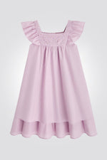 OKAIDI - שימלת ילדות חגיגית בצבע סגול בהיר - MASHBIR//365