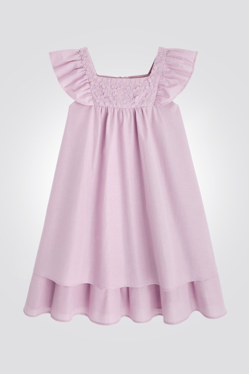 OKAIDI - שימלת ילדות חגיגית בצבע סגול בהיר - MASHBIR//365