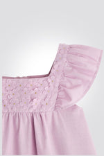 OKAIDI - שימלת ילדות חגיגית בצבע סגול בהיר - MASHBIR//365