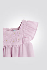 OBAIBI - שימלת תינוקות חגיגית בצבע סגול בהיר - MASHBIR//365