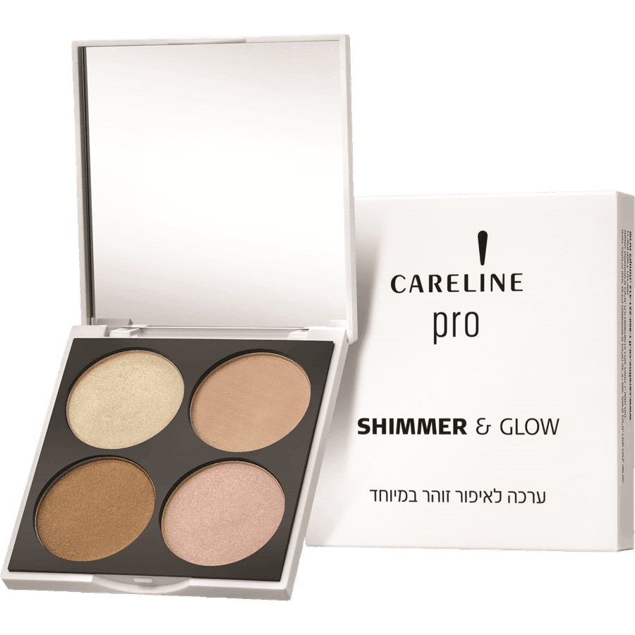 CARELINE - SHIMMER & GLOW ערכה לאיפור זוהר במיוחד - MASHBIR//365