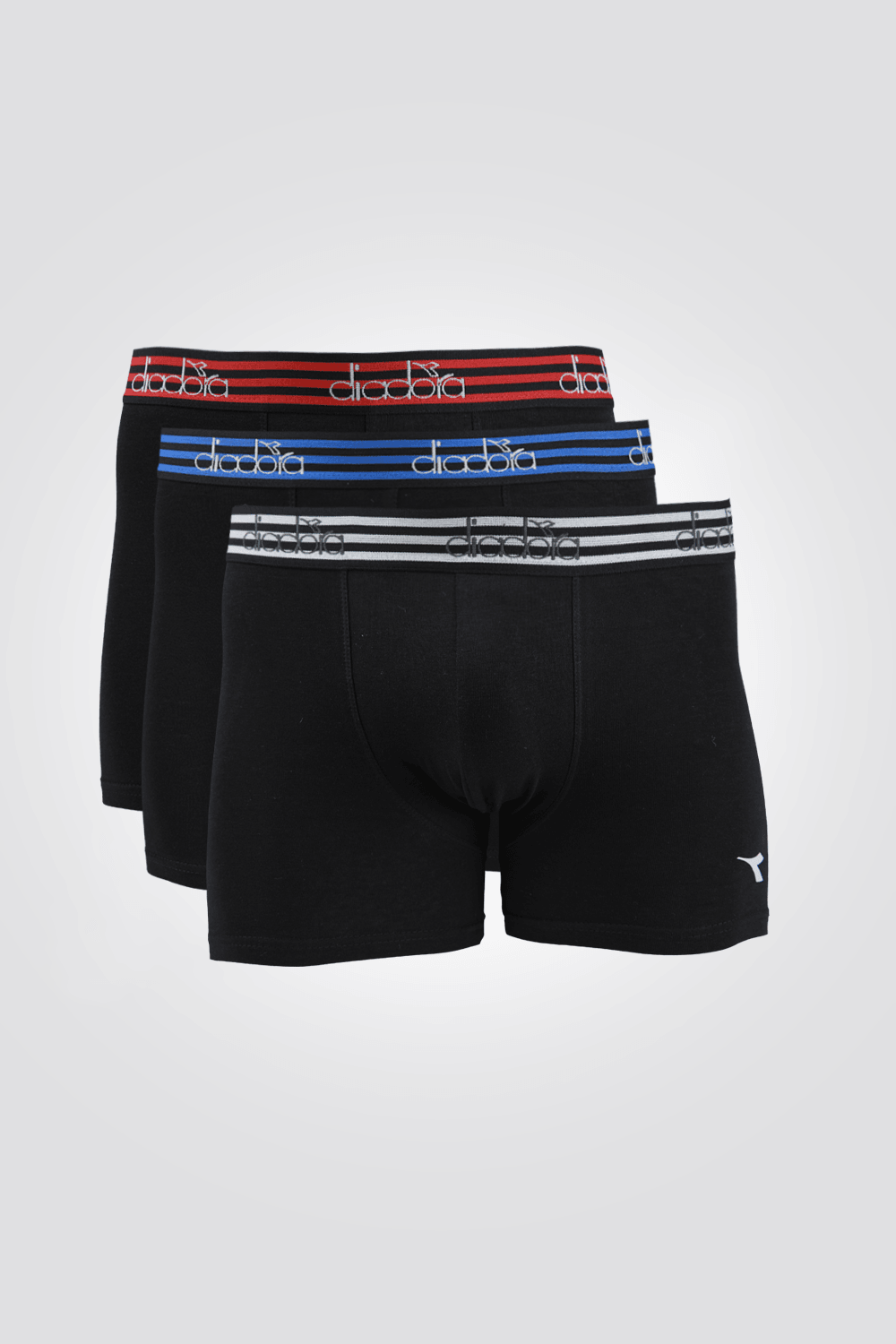 DIADORA - שלישיית בוקסרים ארוכים שחורים - MASHBIR//365