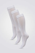 SRIGAMISH - שלישיית גרבי במבוק בצבע לבן לגברים - MASHBIR//365