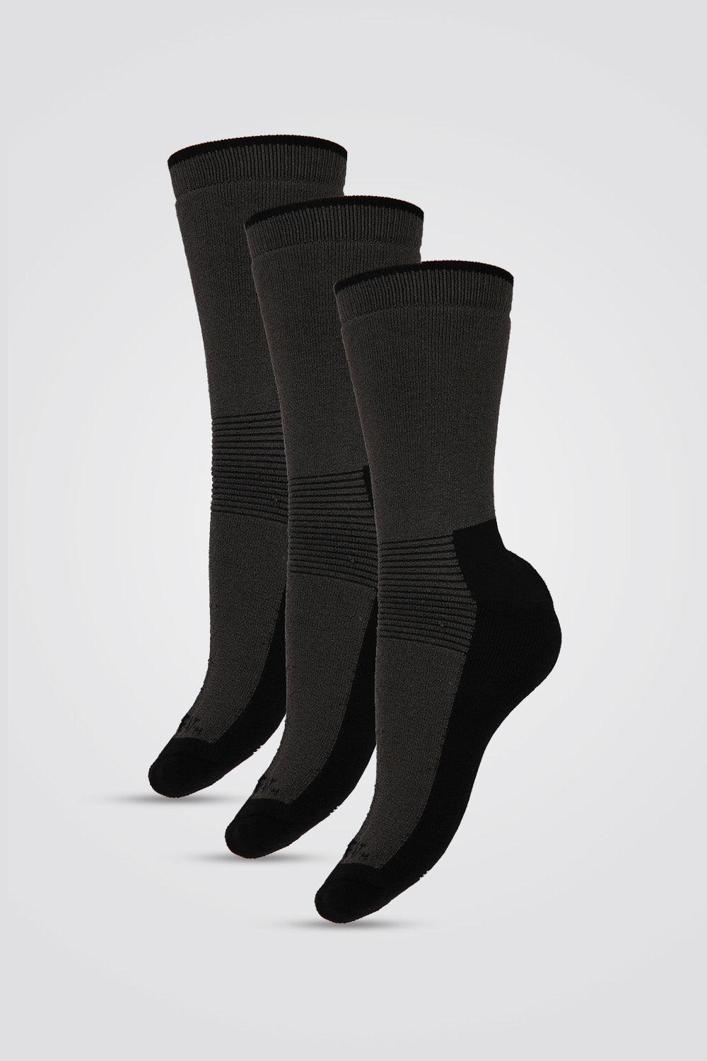 COOL 32 - שלישיית גרבי צמר יוניסקס אפורות - MASHBIR//365