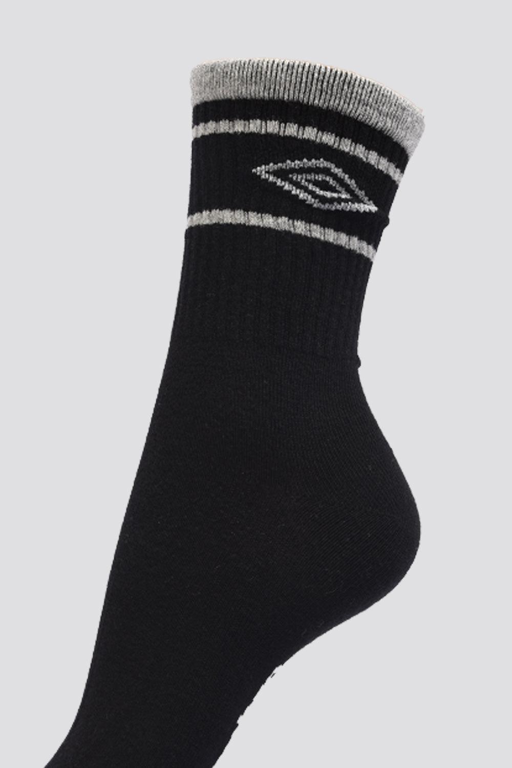 UMBRO - שלישיית גרבי נשים שחור/לבן - MASHBIR//365