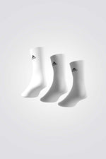 ADIDAS - שלישיית גרבי ספורט גבוהות בצבע לבן - MASHBIR//365