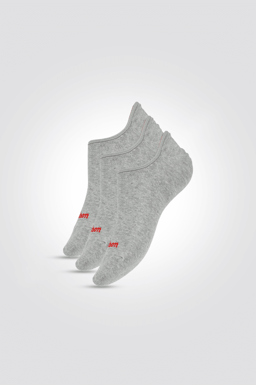 WILSON - שלישיית גרבי סניקרס בצבע אפור מלאנג' - MASHBIR//365