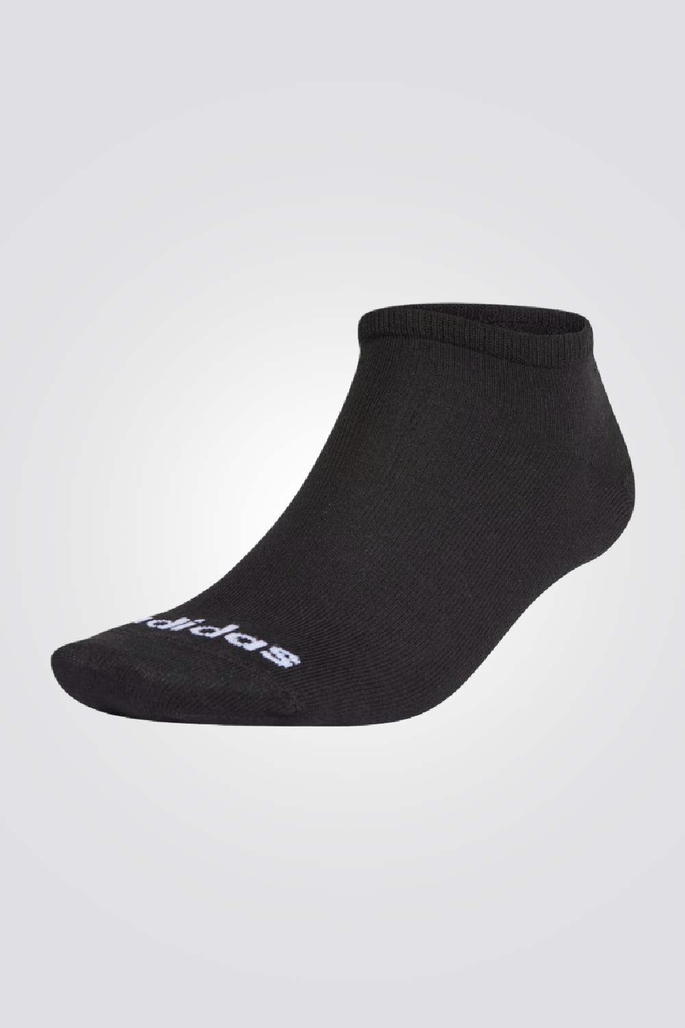 ADIDAS - שלישיית גרביים Low Cut בצבע שחור - MASHBIR//365