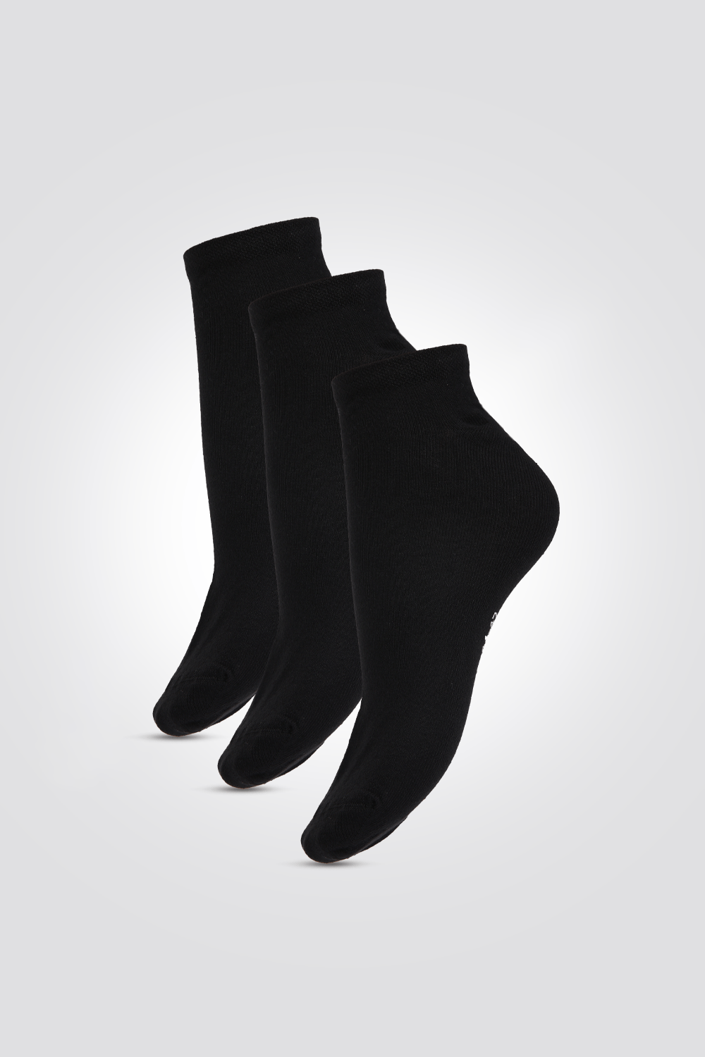 COOL 32 - שלישיית קרסוליות FOOTY בצבע שחור - MASHBIR//365