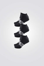 REPLAY - שלישיית קרסוליות לוגו לגבר בצבע שחור - MASHBIR//365