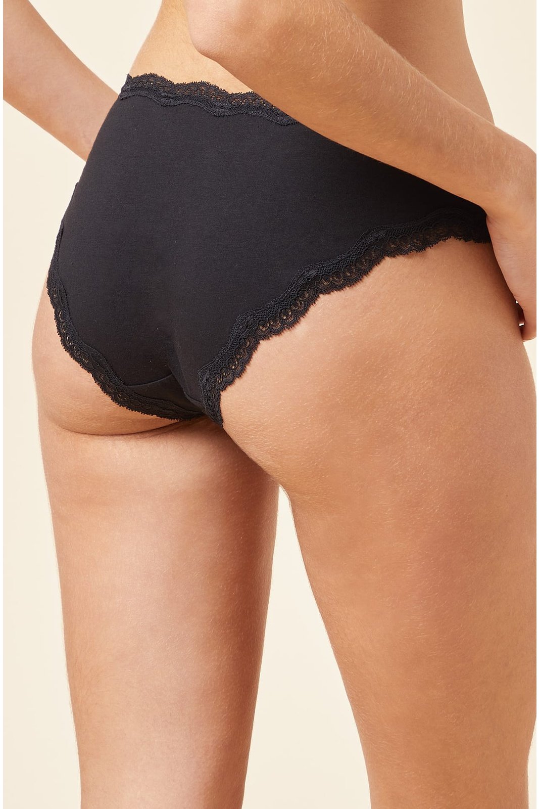 ETAM - שלישיית תחתוני מיני JIM בצבע שחור - MASHBIR//365