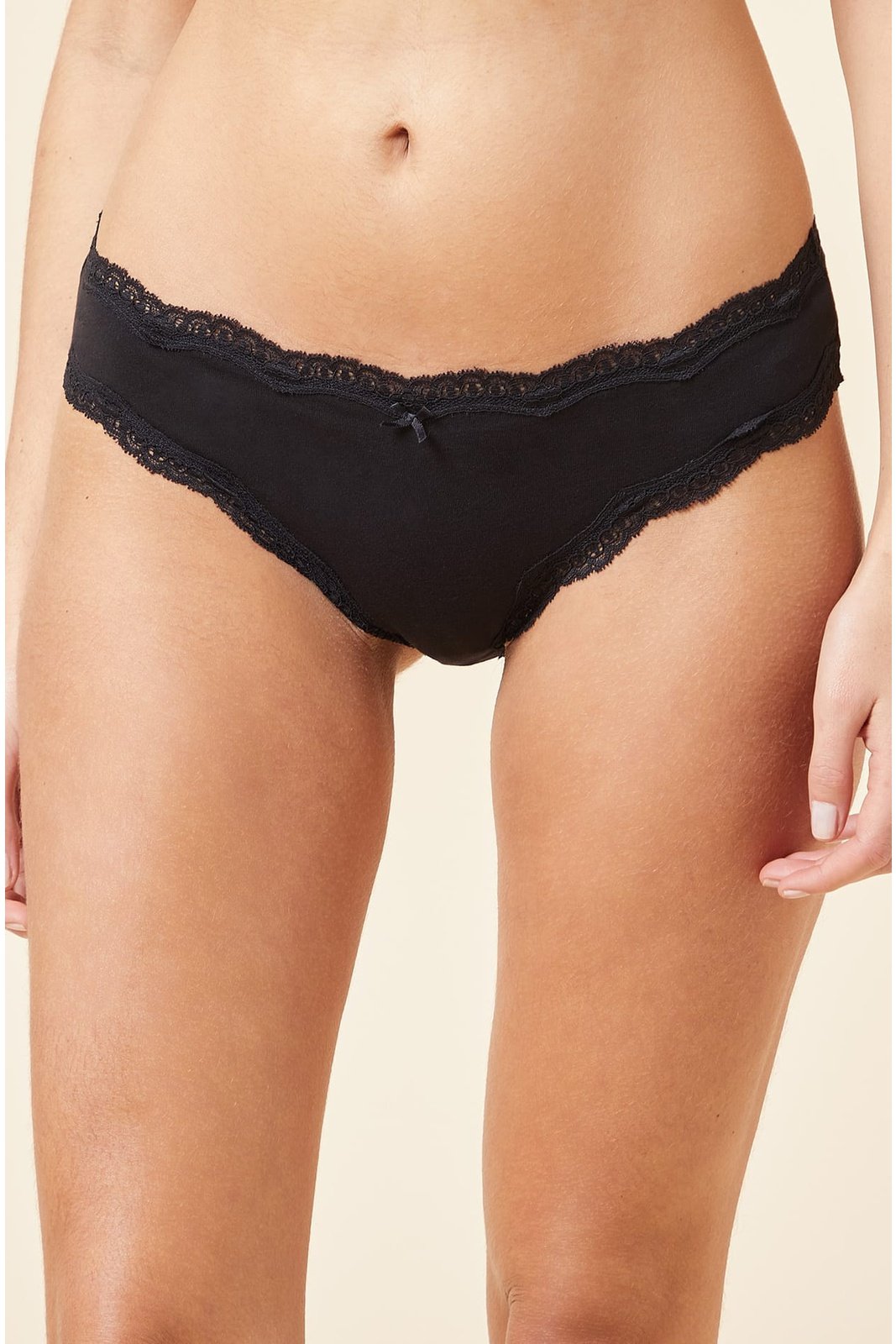 ETAM - שלישיית תחתוני מיני JIM בצבע שחור - MASHBIR//365