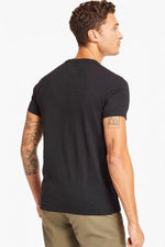 TIMBERLAND - שלישיית חולצות בייסיק SLIM FIT בצבע אפור לבן ושחור - MASHBIR//365