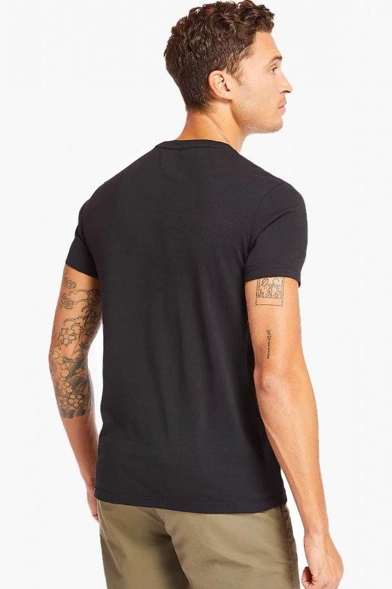 TIMBERLAND - שלישיית חולצות בייסיק SLIM FIT בצבע אפור לבן ושחור - MASHBIR//365