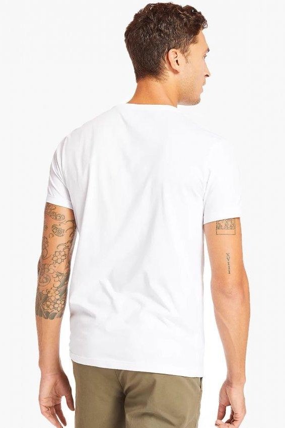 TIMBERLAND - שלישיית חולצות בייסיק SLIM FIT בצבע אפור לבן ושחור - MASHBIR//365